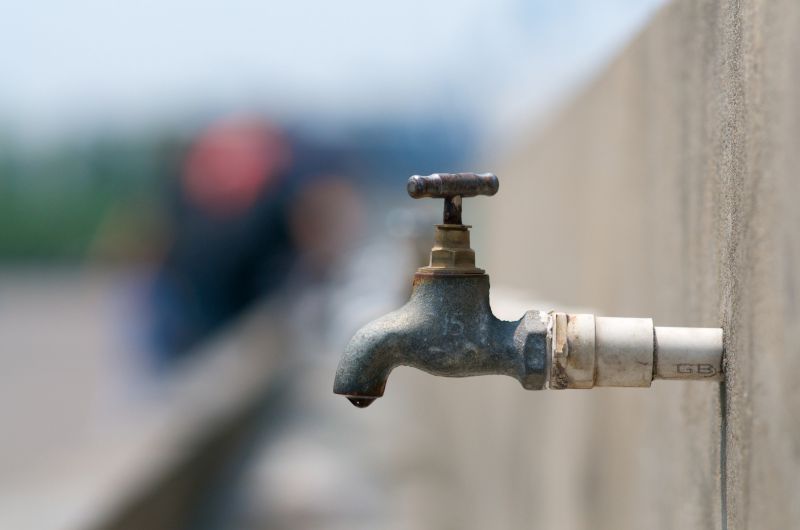 Outdoor Hydrant Installation